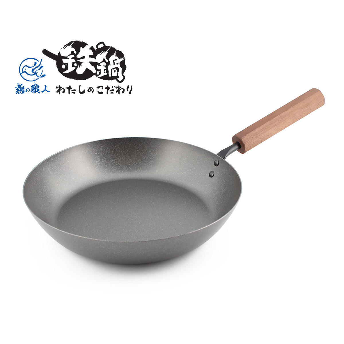 日本田邊金具 26cm單柄窒化鐵煎鍋 -WK-TN-5465