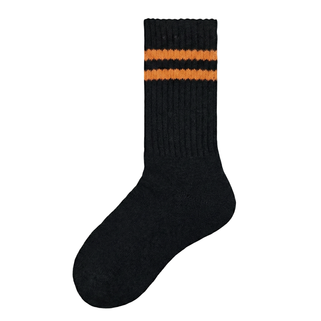 條紋加厚中筒羊毛襪 (5色) 44KK2021