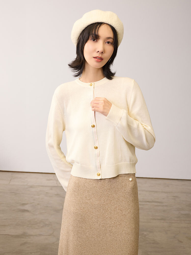 OH!HER 法式氣質薄款針織外套