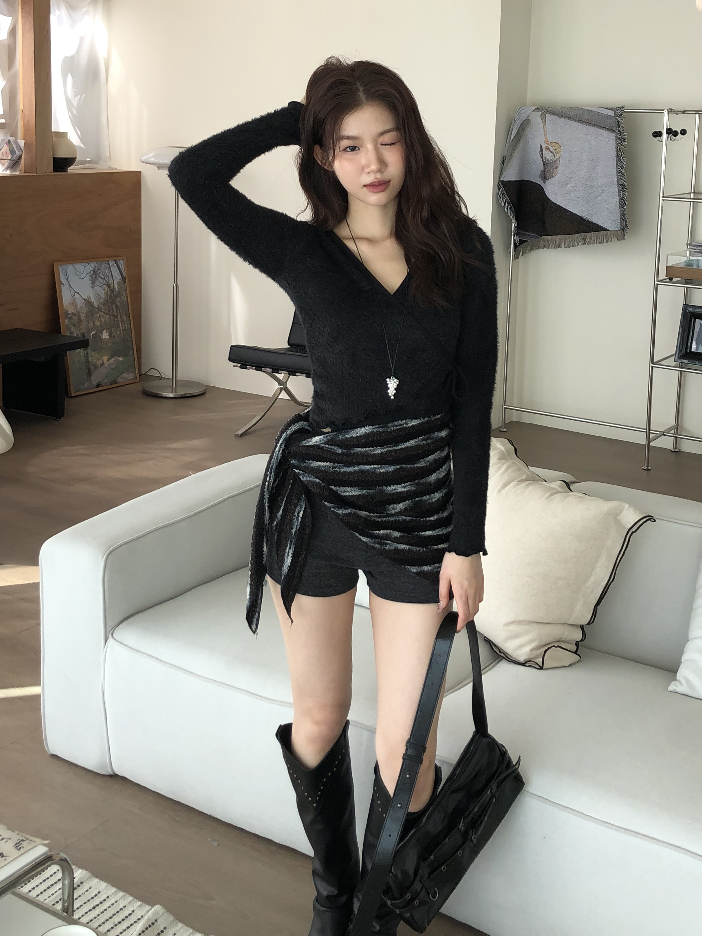 Nordic Knit Scarf #圍巾