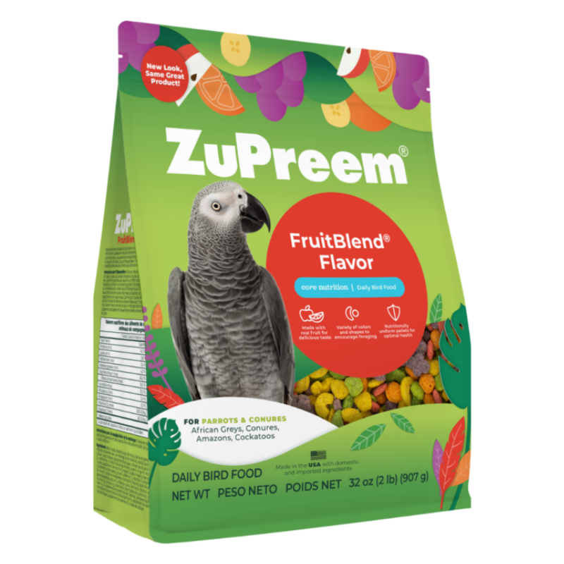 [一件包郵]Zupreem 水果滋養大餐 中大型鸚鵡鳥飼料 - 3lb (到期日:2026年11月11日)