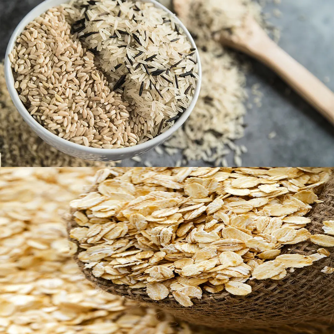 高纖食物五穀米燕麥