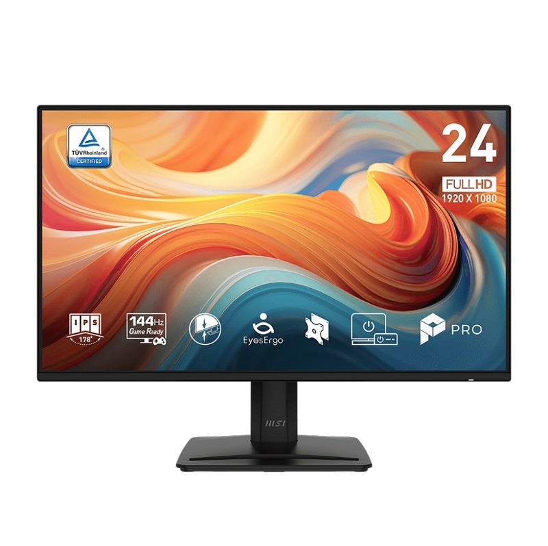 MSI 微星 PRO MP243 E14 24型 IPS 144Hz 平面美型商用螢幕 黑色/白色
