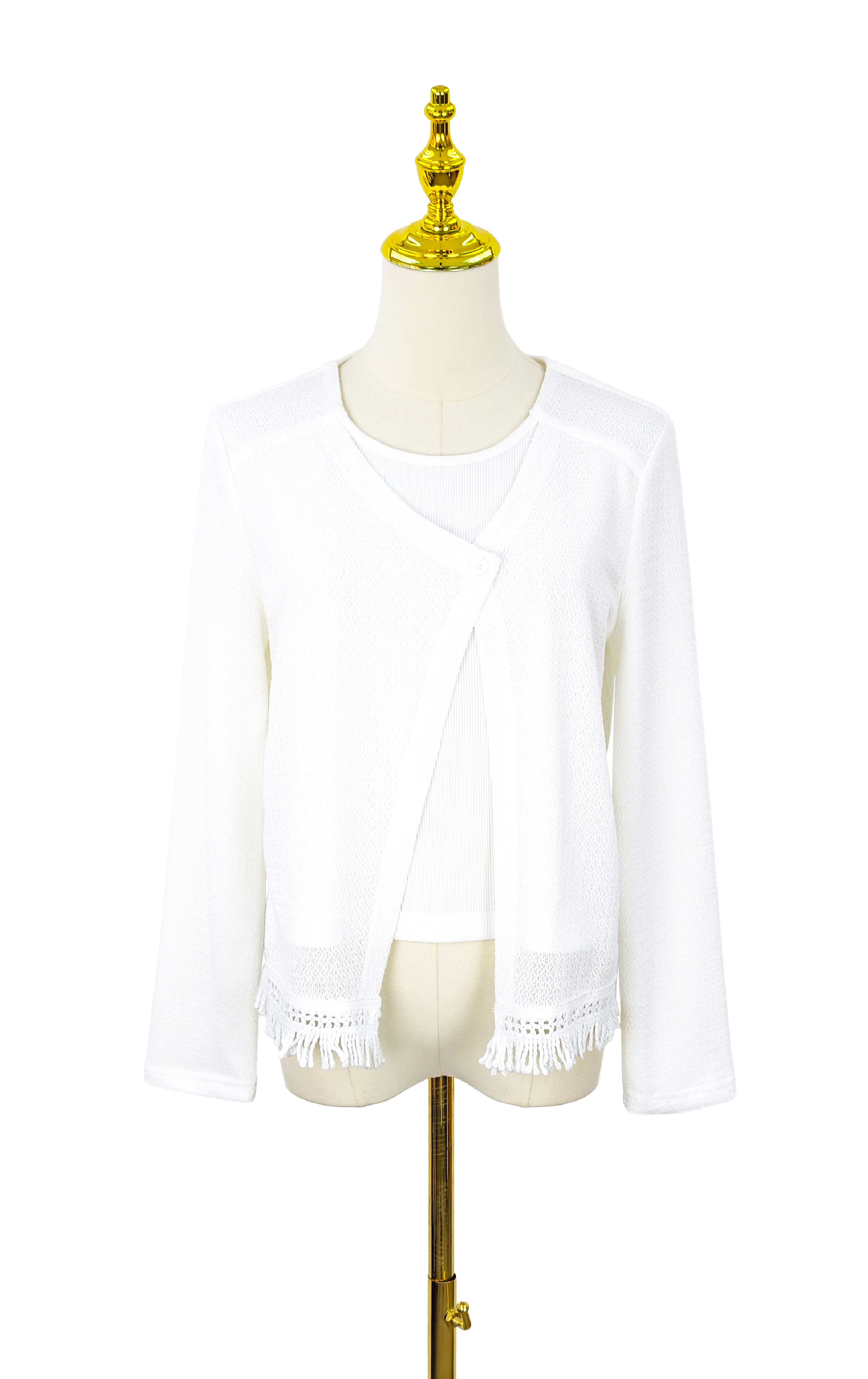 拼布層次針織衫 LT0338