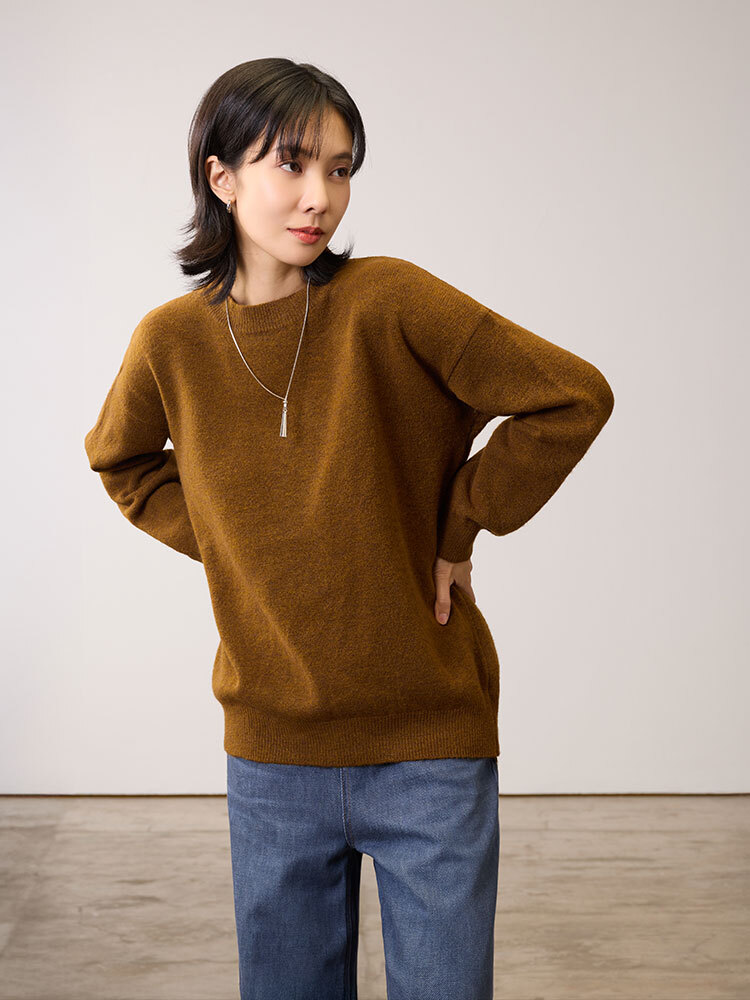 2603 冬日紮實針織上衣（6.5綿羊毛）