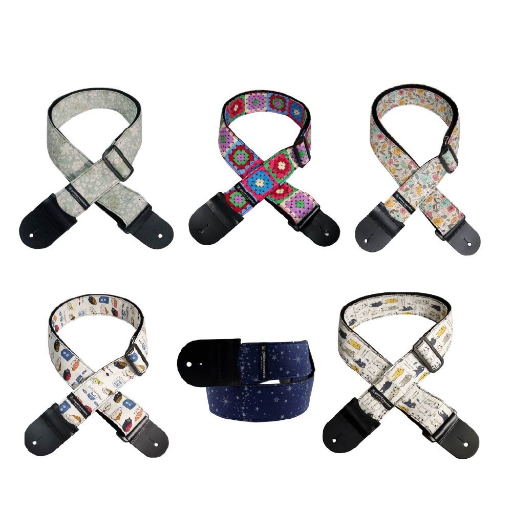 Daiking Daiking / Guitar Strap 日本製造 吉他貝斯背帶(Canvas Navy, Chino Beige, Sushi Cat...共19色) 第 3 張圖片｜三峽吉他 / Bass