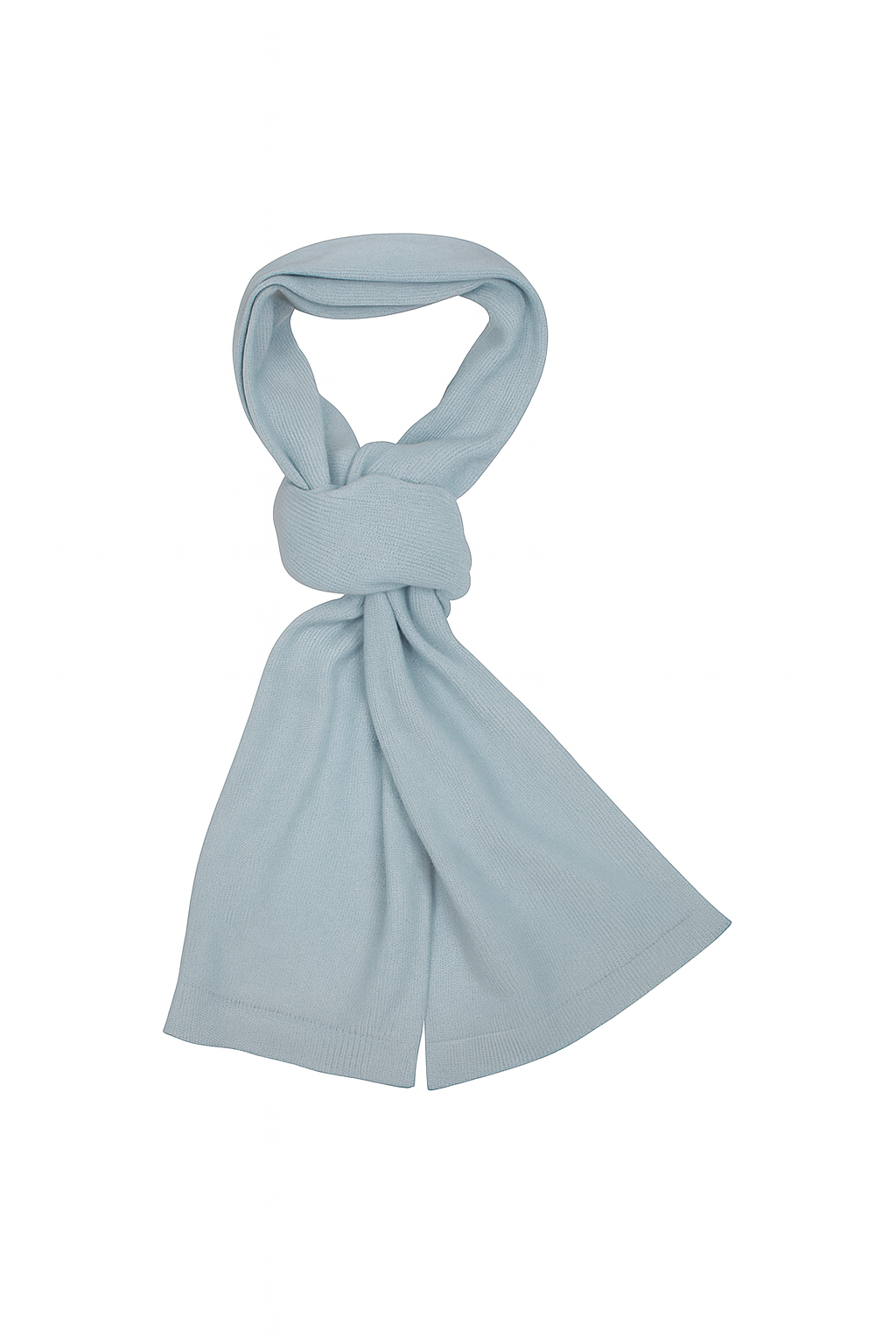 Eleventy  羊絨細長圍巾(灰綠)