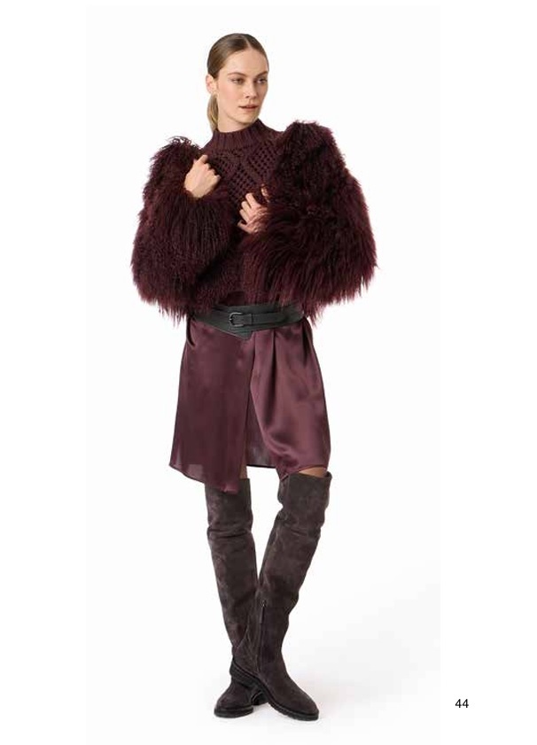 Eleventy  麂皮平底長靴(深灰)