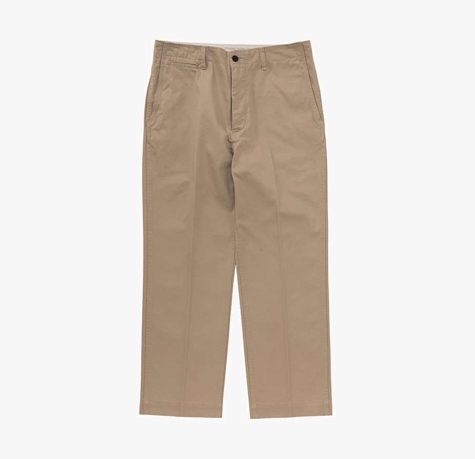 LAST PCS: VISVIM CHINO PANTS - BEIGE SIZE 4 PRE ORDER ITEM (預訂中)