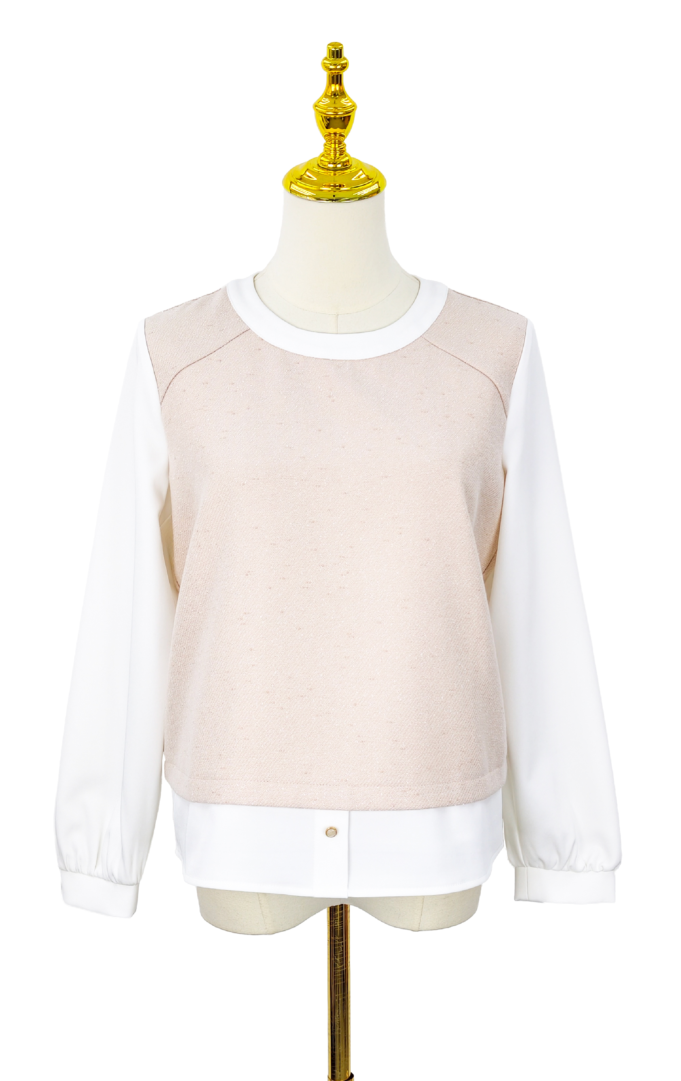 拼衣長袖上衣 SH0295