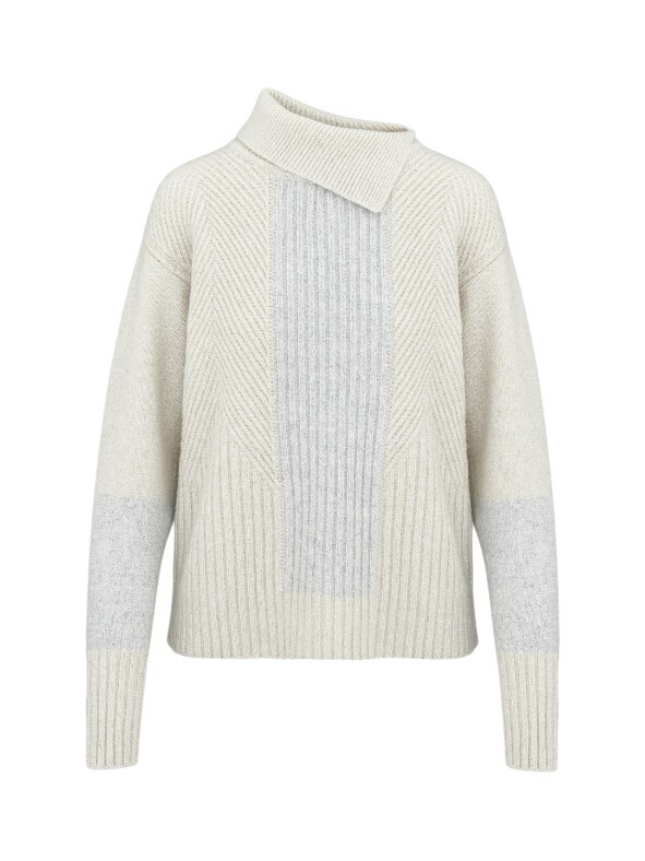 LORENA  人字紋圖案毛衣