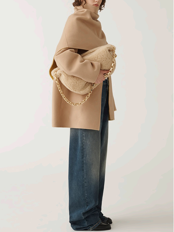 Fabiana Filippi 披肩羊毛外套