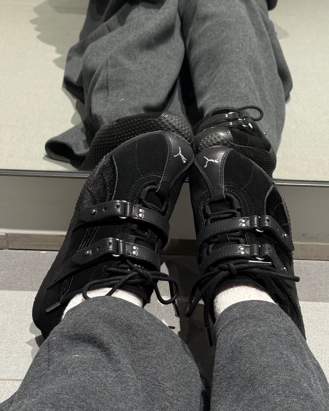 <馬年限定🐎>Puma H-street OG 魔鬼氈 黑色