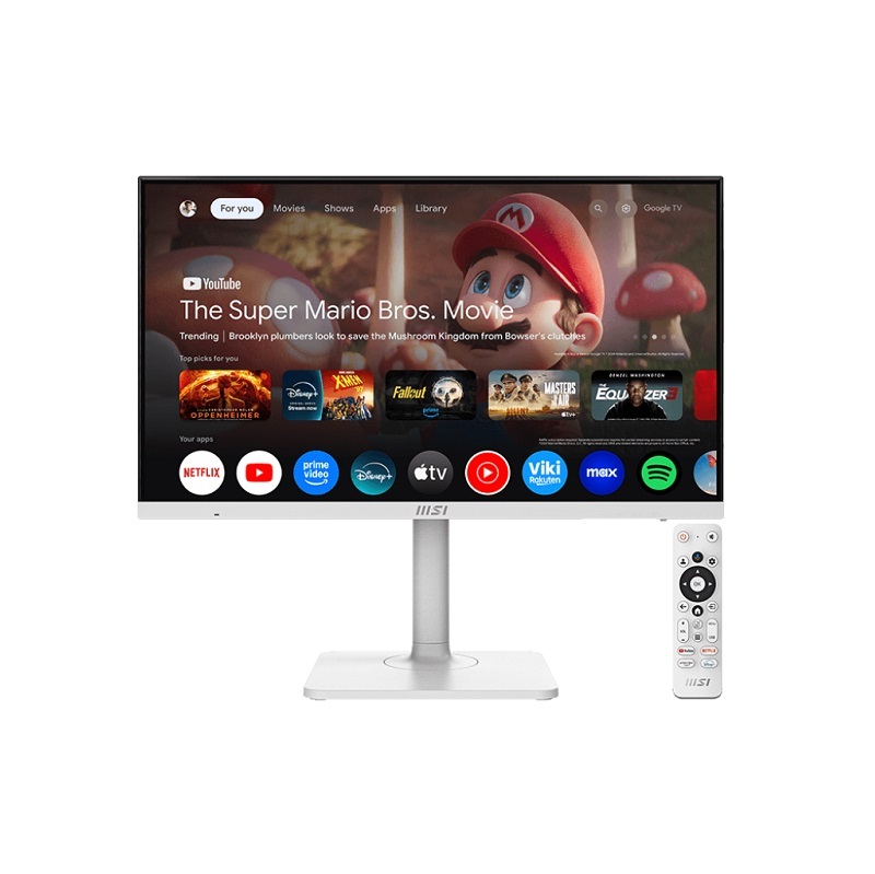 MSI 微星 Modern MD272UPSW 27型 IPS 4K UHD 60Hz 美型螢幕-白