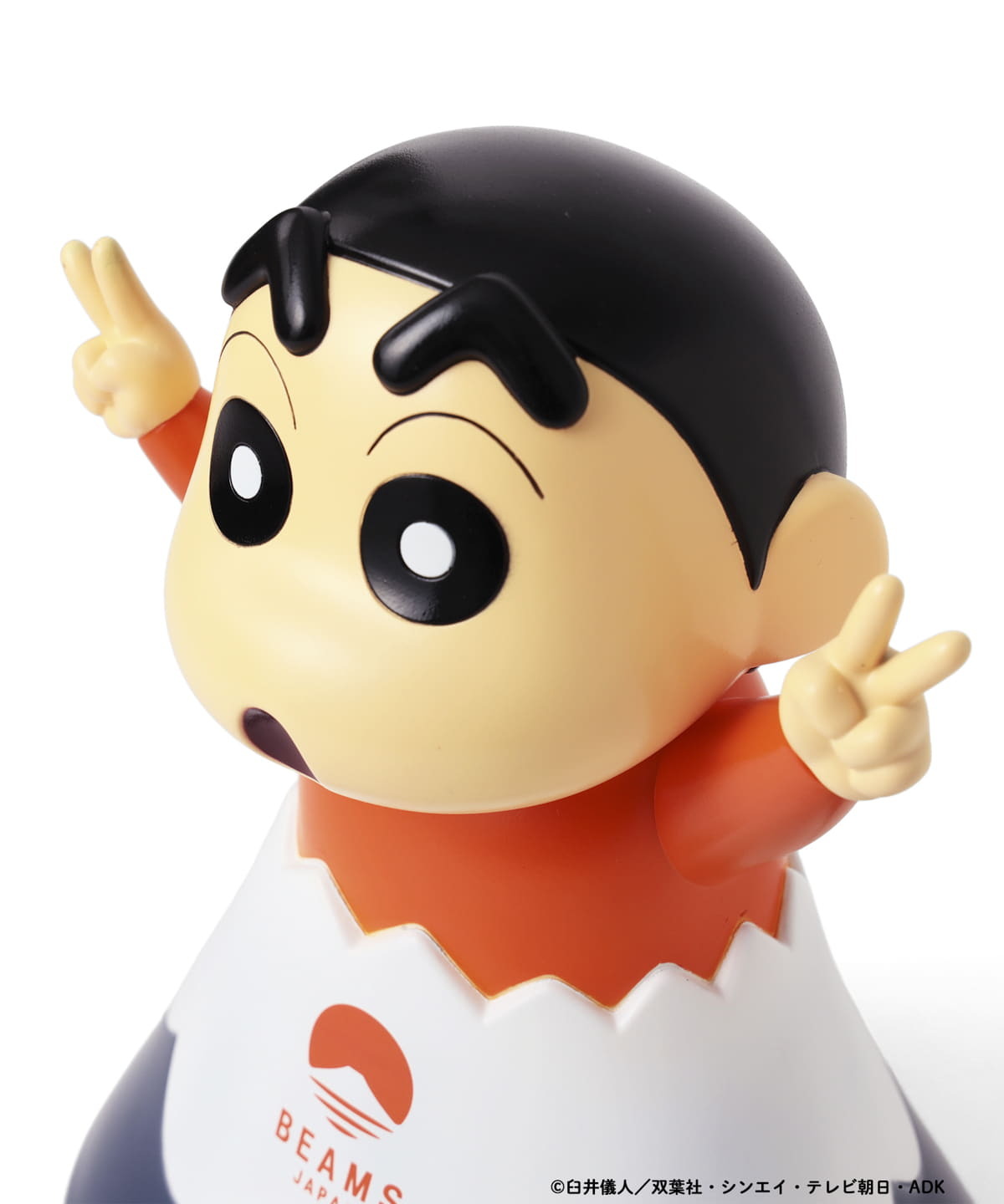 預購，2026年7月出貨┃日本製 BEAMS JAPAN X SOFVIPS 蠟筆小新 富士山 公仔