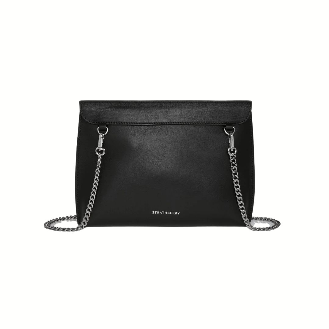 1SA0730-167 [STRATHBERRY] Stylist Ombré Studded Leather Black #20252-926-201-100 (B-EU-E)