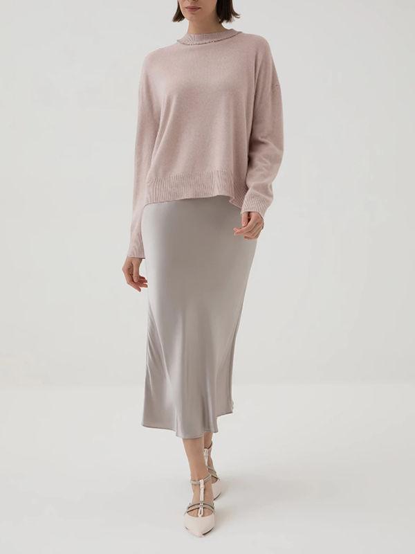 Fabiana Filippi 圓領針織上衣(粉膚)