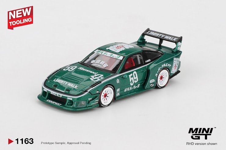 PO-$89 * MINI GT * 1:64 1163 Nissan LB-Super Silhouette 180SX  2026 TAS