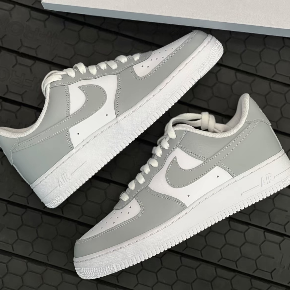 NIKE AIR FORCE 1 LOW 灰白 經典 低筒 空軍一號 休閒鞋 FD9763-101