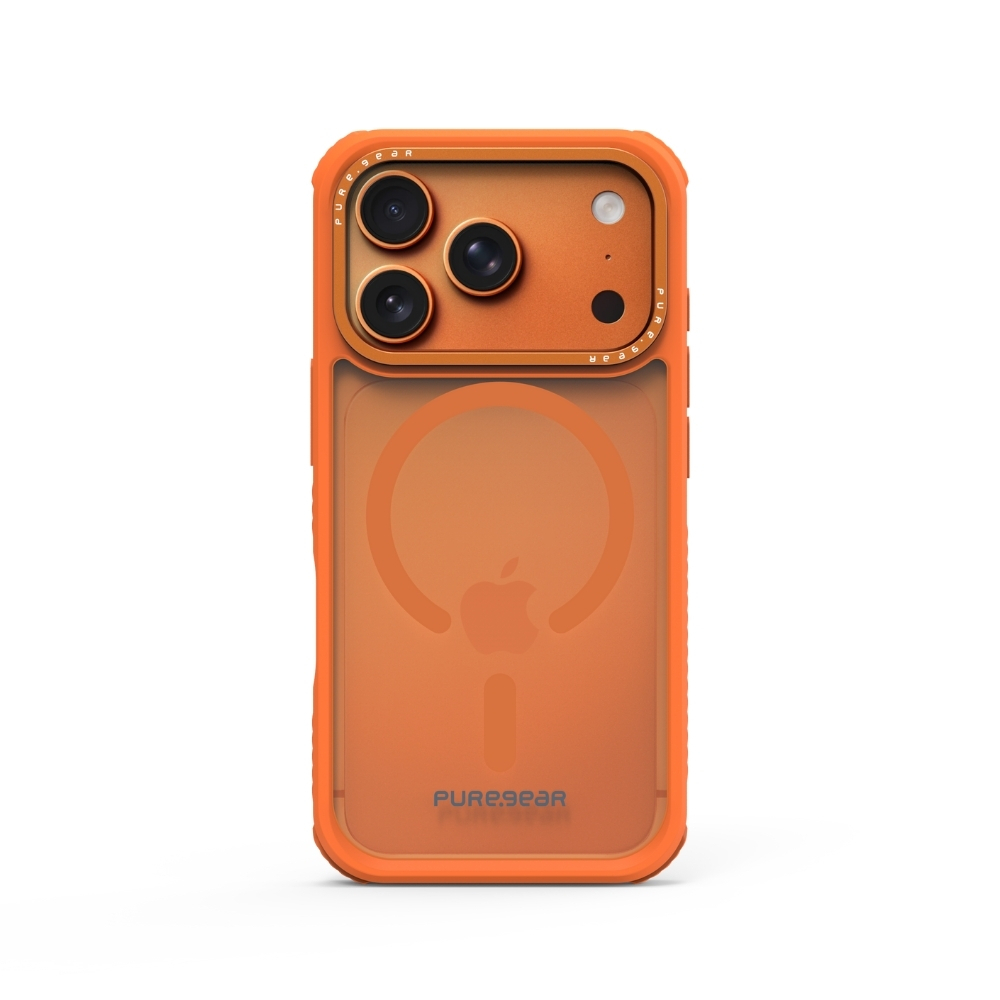 iPhone 17 坦克透明防摔手機殼MagSafe / 宇宙橙