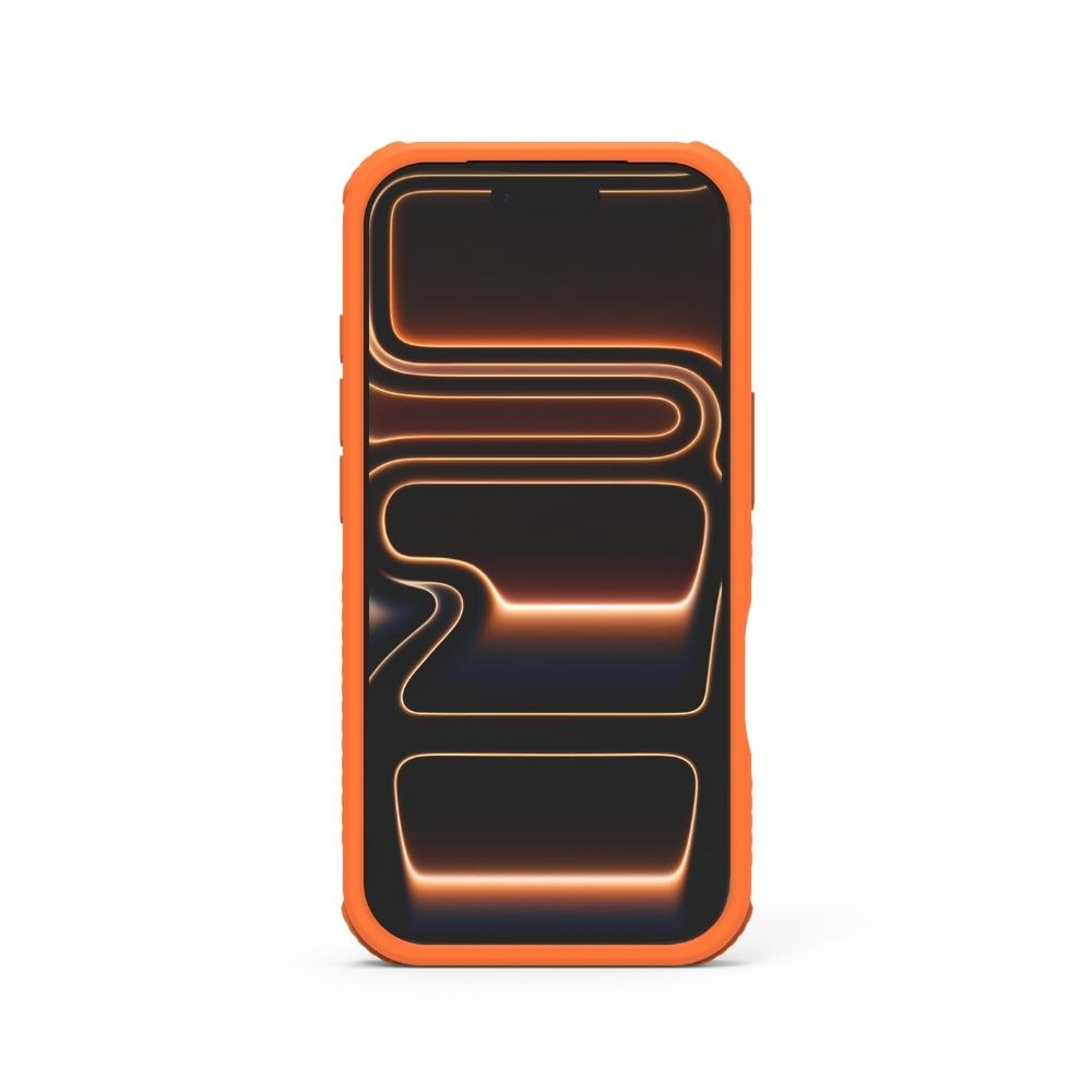 iPhone 17 坦克透明防摔手機殼MagSafe / 宇宙橙