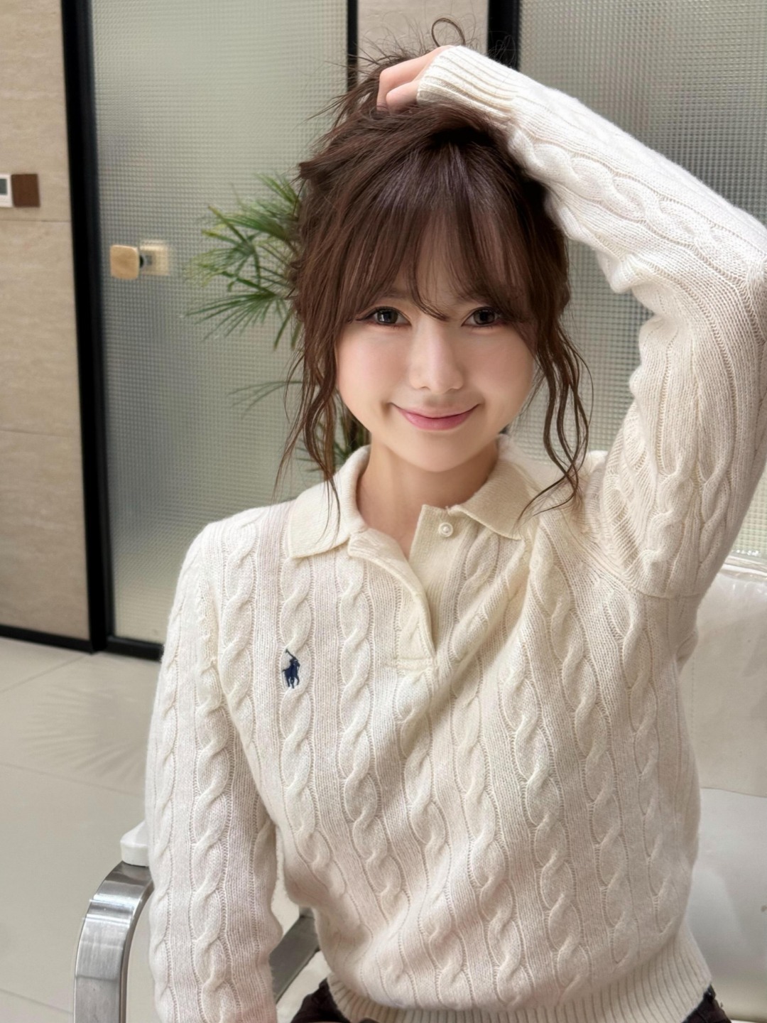 POLO 有領針織冷衫