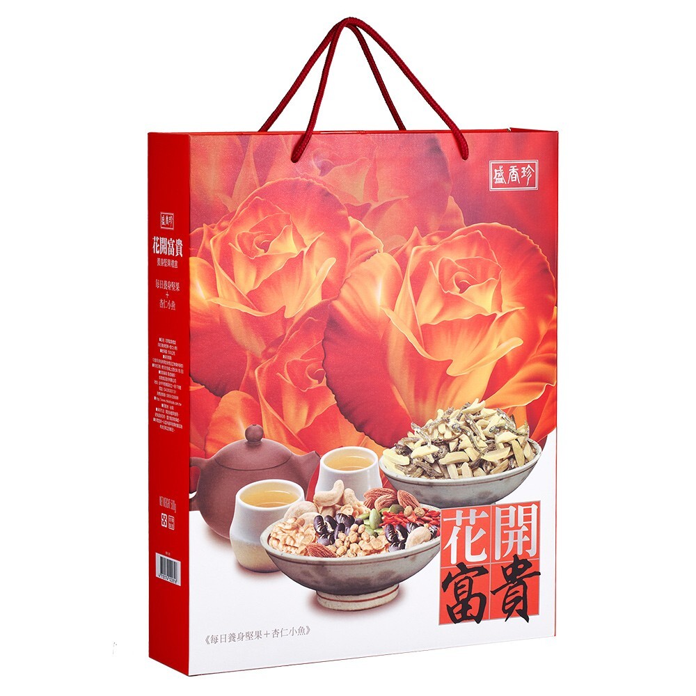 （箱購）盛香珍 花開富貴禮盒 500g (x6盒/箱)