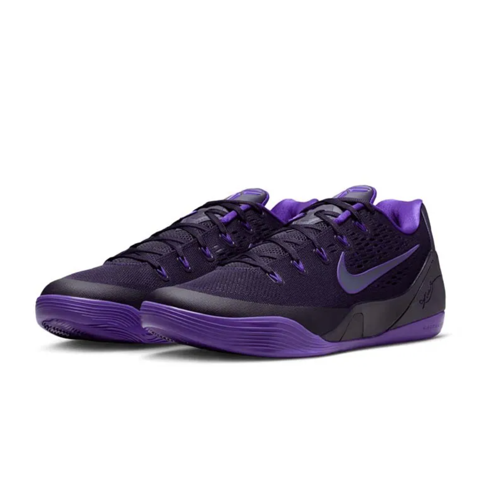 -(A12d)-NIKE KOBE 9 EM PROTRO "PURPLE DYNASTY" 黑紫曼巴 男款 低筒 籃球鞋-IH1401 500