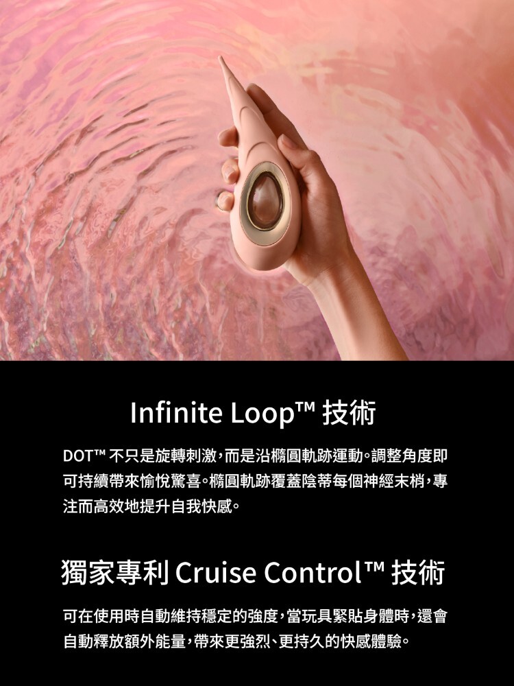 LELO DOT CRUISE C點尖頭震動按摩器 陰蒂按摩器 lelo跳蛋