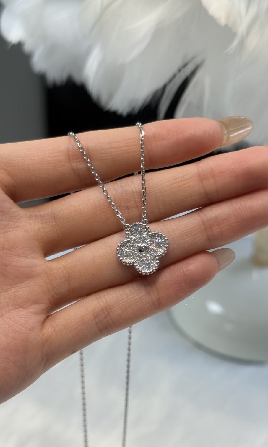 VCA Vintage Alhambra吊墜