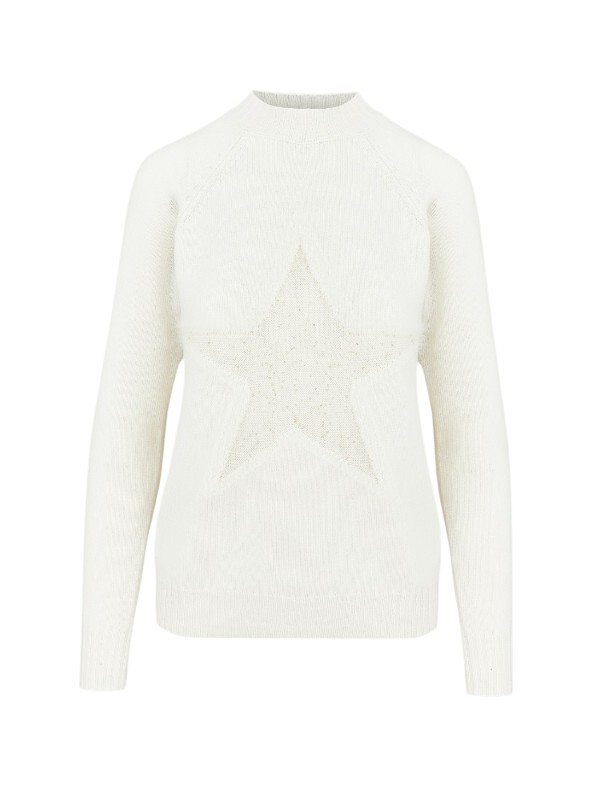 LORENA  星星提花針織上衣