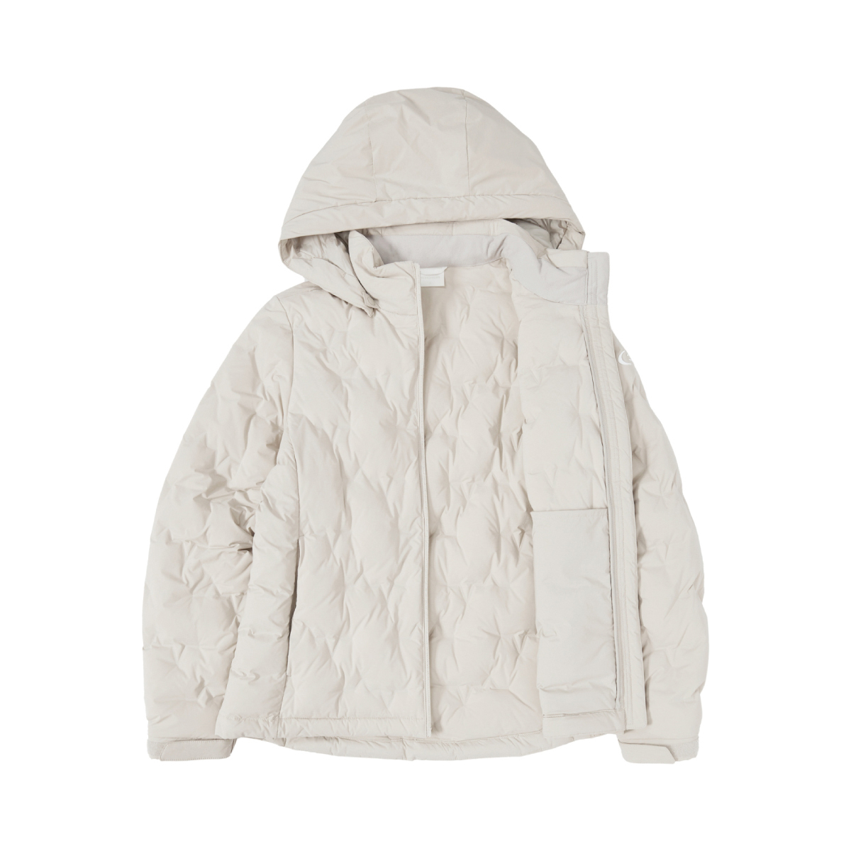 【EIDER】女保暖鵝絨可拆帽外套/25EDWW25512-[紫、黑、卡其、粉紫]