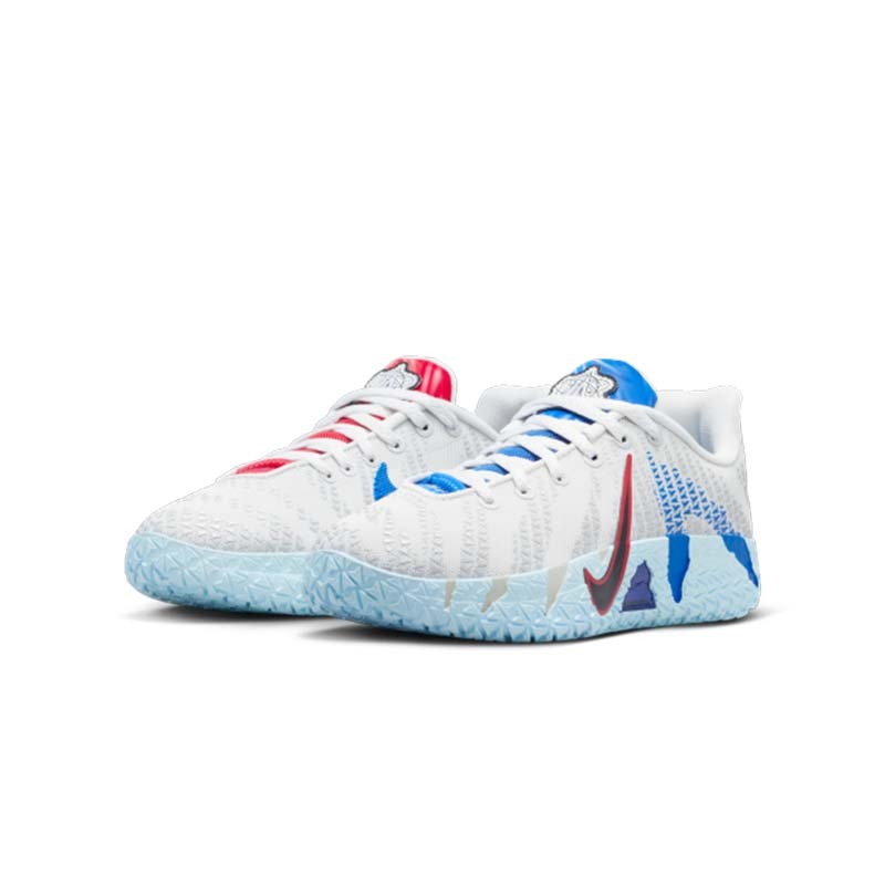 Nike Ja 3 "Outer Space" GS 實戰籃球鞋 白灰紅藍 太空人 莫蘭特 女鞋 大童 IQ0839-001 [台灣現貨]