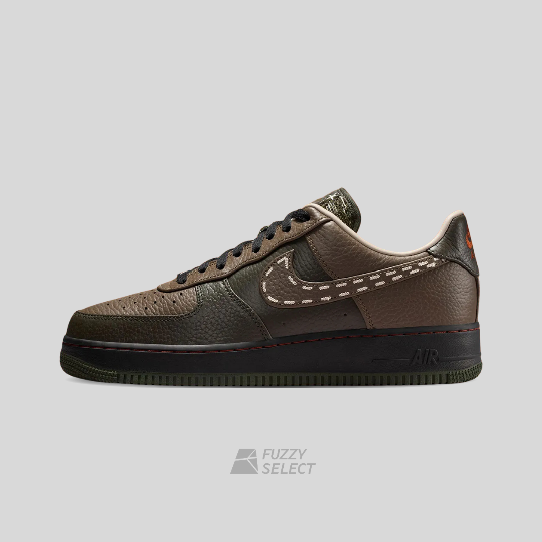 【逢甲 FUZZY】Nike Air Force 1 "Sequoia" 棕綠 縫線 IQ1122-320
