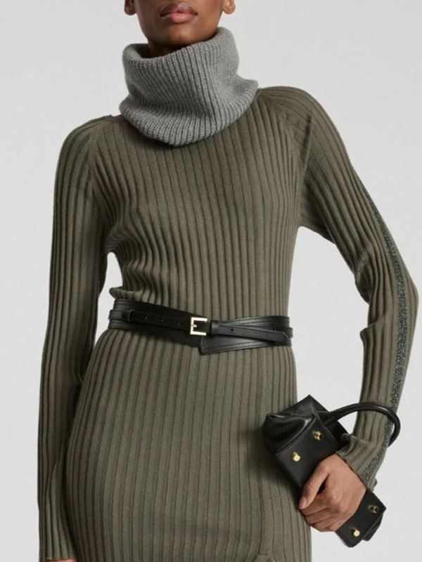 LORENA  小牛皮雙層皮帶