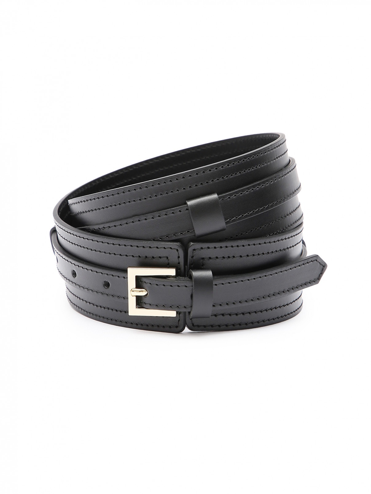 LORENA  小牛皮雙層皮帶