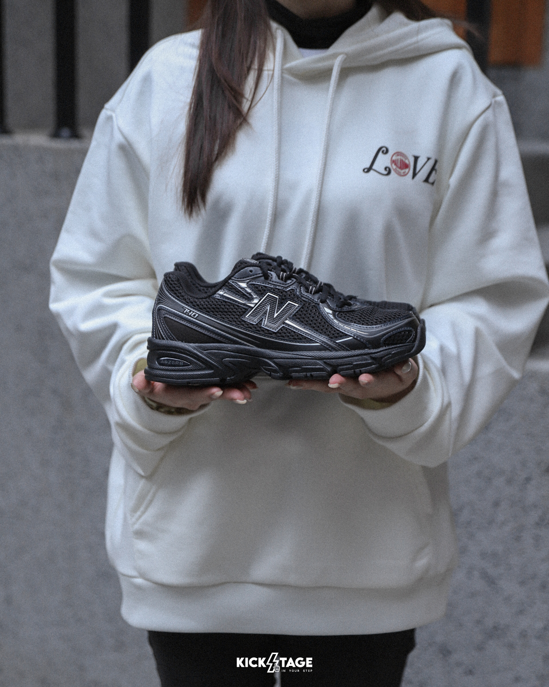 男女鞋 NEW BALANCE 740 'Black Silver' 全黑 黑銀 網布 透氣 復古 老爹鞋 休閒鞋【U740BM2】NB740