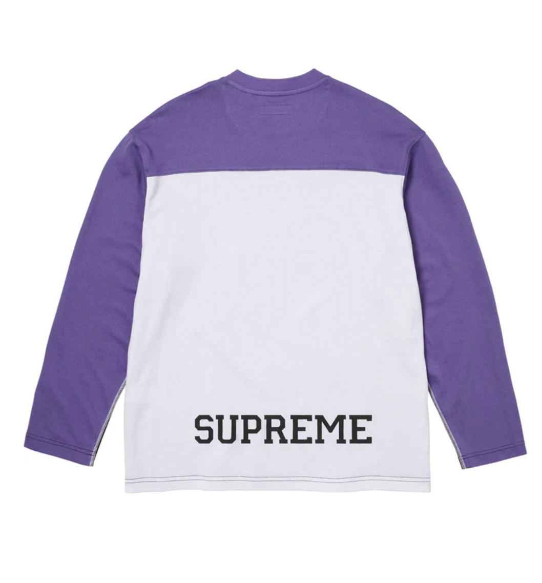 【Supreme】Split L/S Football Top