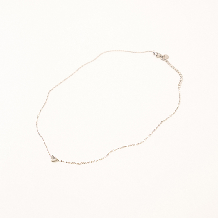 miramira心語｜小巧愛心項鍊B1901-銀35850