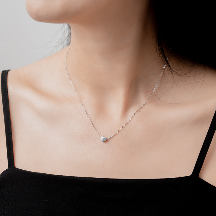 miramira心語｜小巧愛心項鍊B1901-銀35850