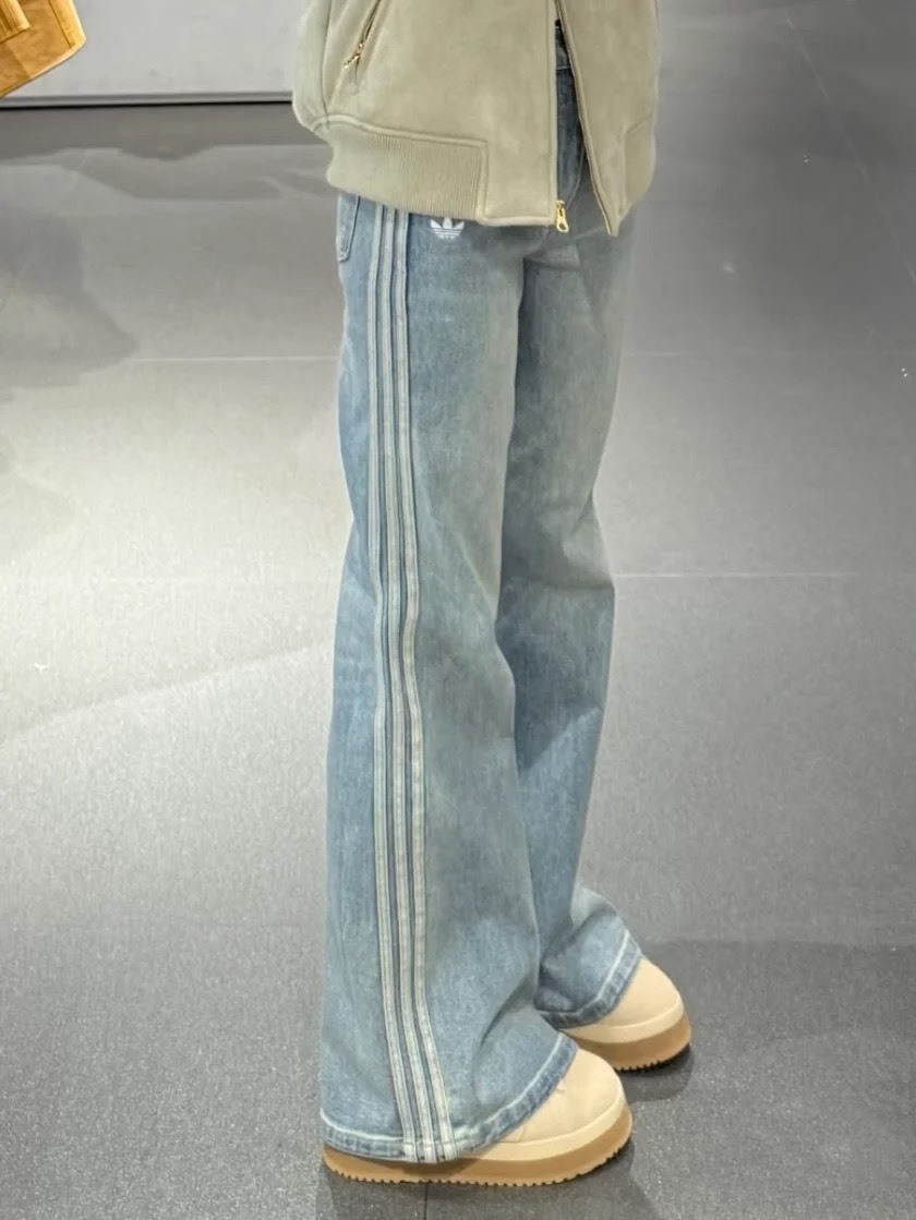 【預購】ADIDAS CRFT FLAIR PANT 新年 CNY 水洗喇叭褲 丹寧長褲 KT3173