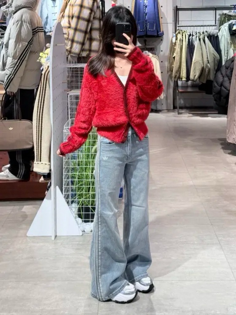 【預購】ADIDAS CRFT FLAIR PANT 新年 CNY 水洗喇叭褲 丹寧長褲 KT3173