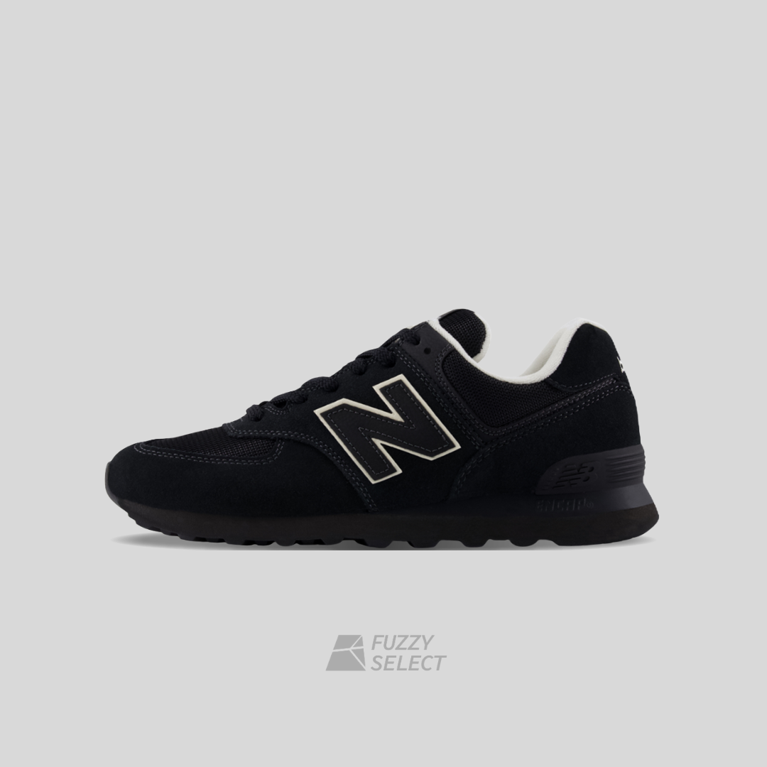 【逢甲 FUZZY】niko and... X New Balance 574 聯名款 全黑 絨面 網布 U574NAB