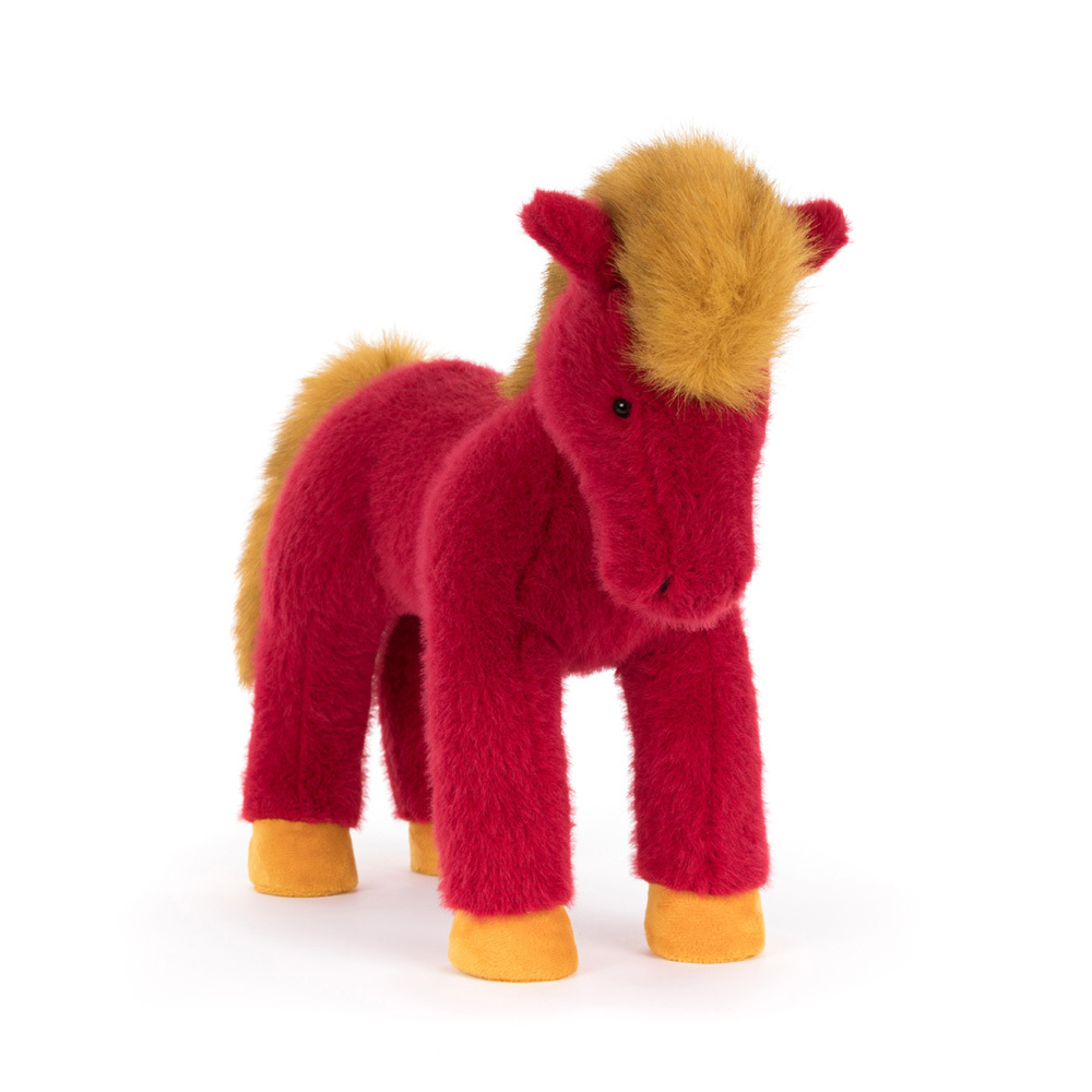 Jellycat Festival Horse 節慶小馬 - 慶典紅