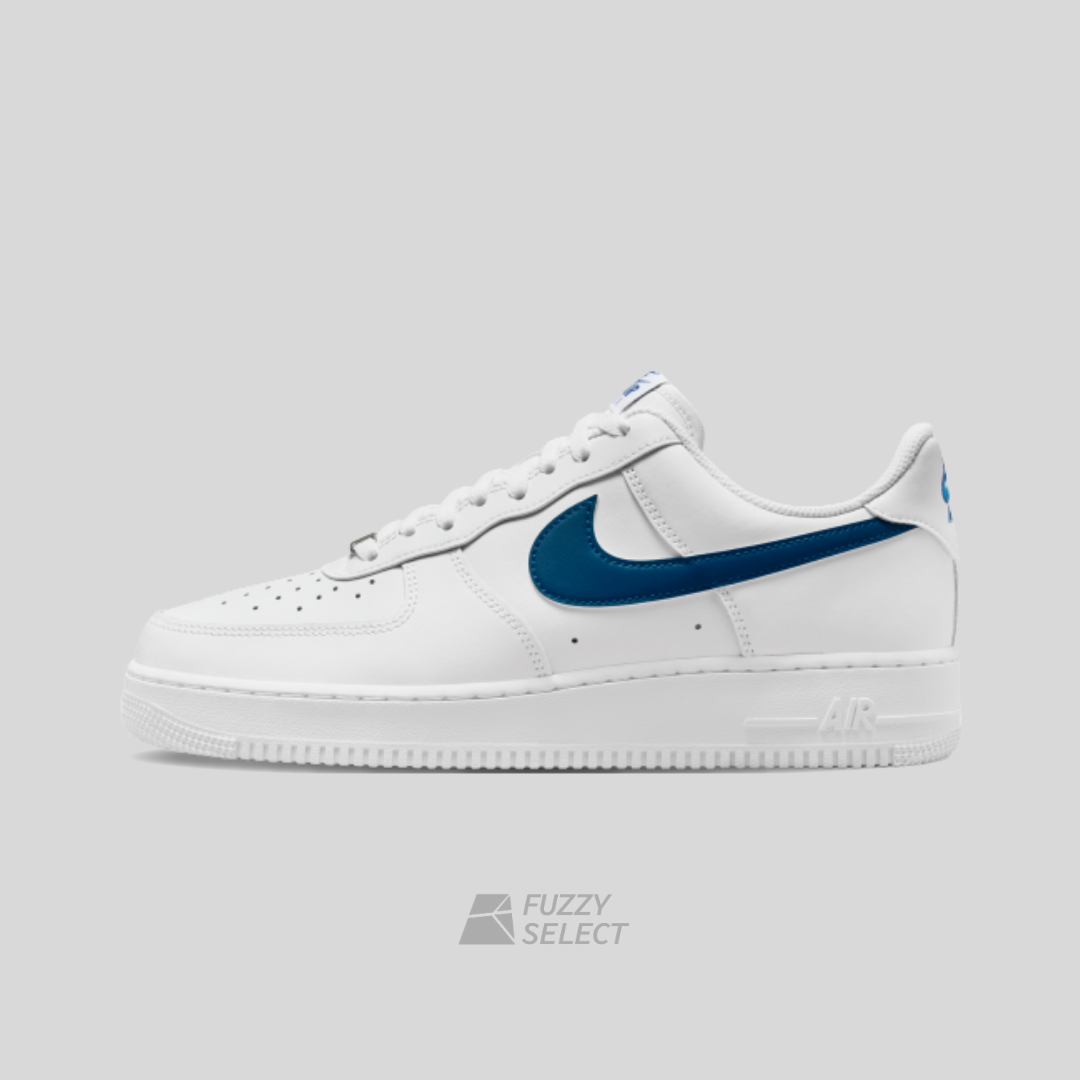 【逢甲 FUZZY】Nike Air Force 1 "Court Blue" 白藍勾 白屁 FJ4146-123