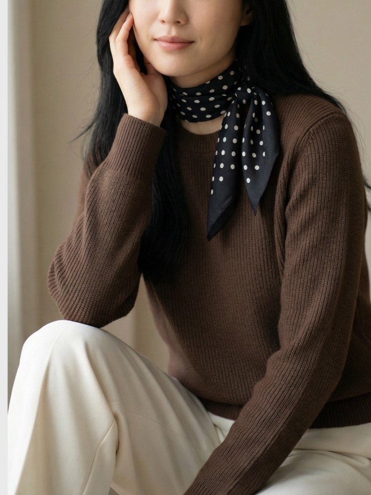 Nellie&Co 輕暖柔羊毛針織上衣(特)