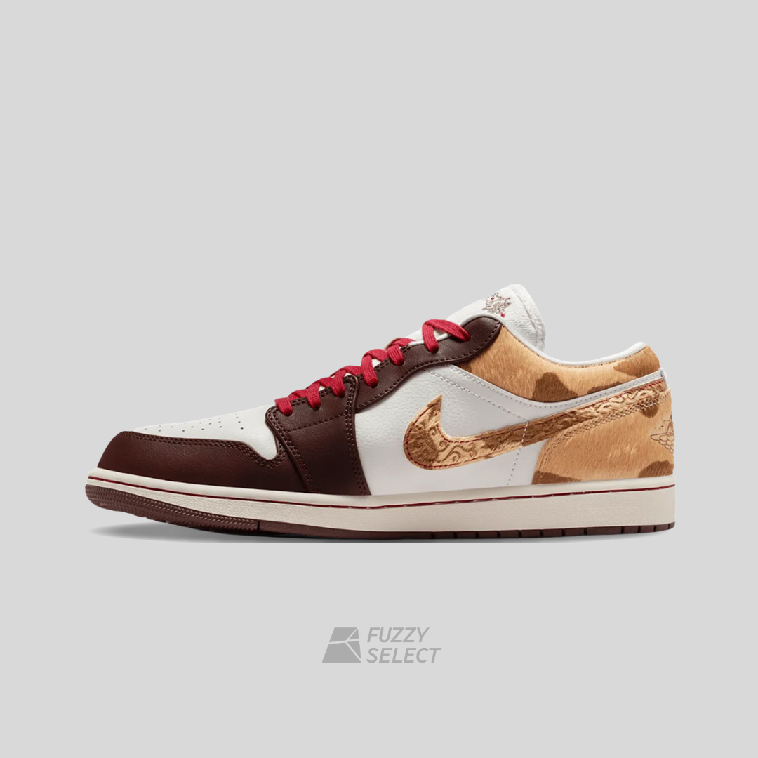 【逢甲 FUZZY】Air Jordan 1 Low "Year of the Horse" 馬年限定 斑紋 IQ5321-121