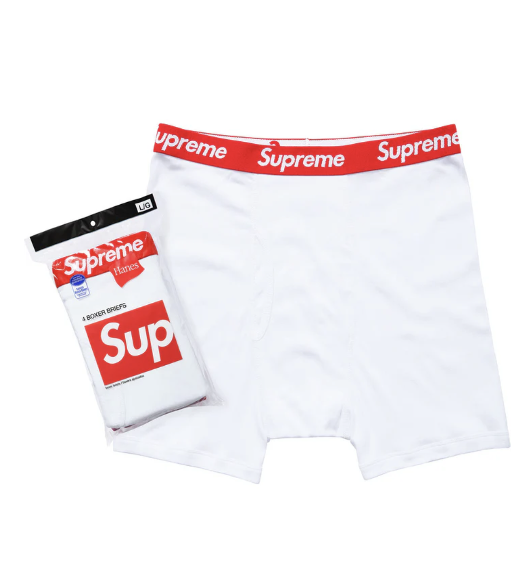 【Supreme】 Supreme®/Hanes® Boxer Briefs (4件組)