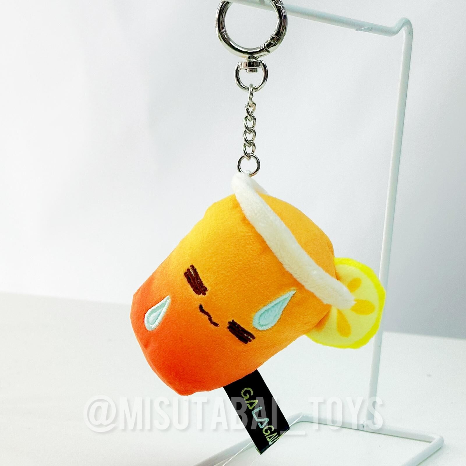 香港小食 凍檸茶公仔掛件