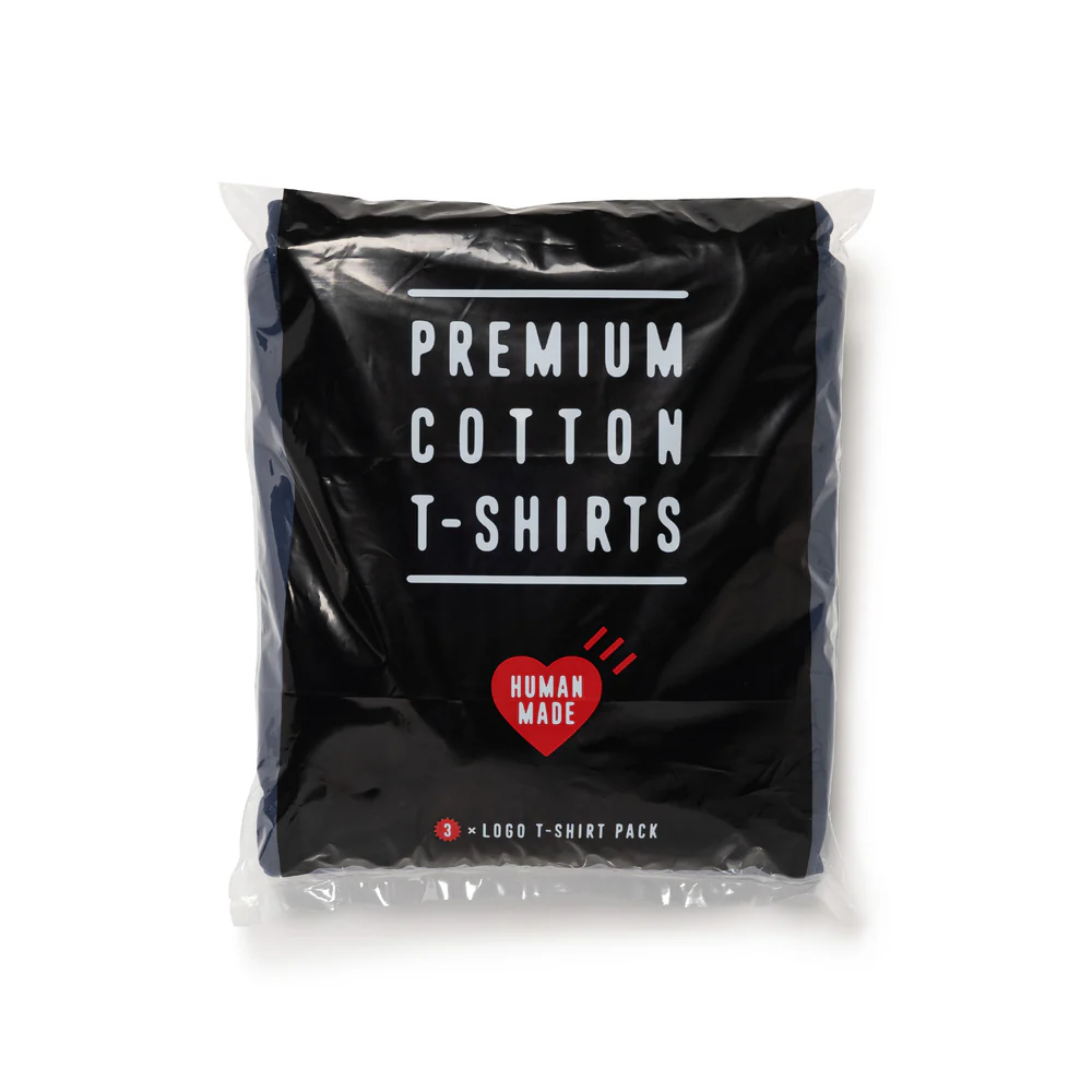 Human Made 3-pack T-Shirt Set - Navy | HM30CS037